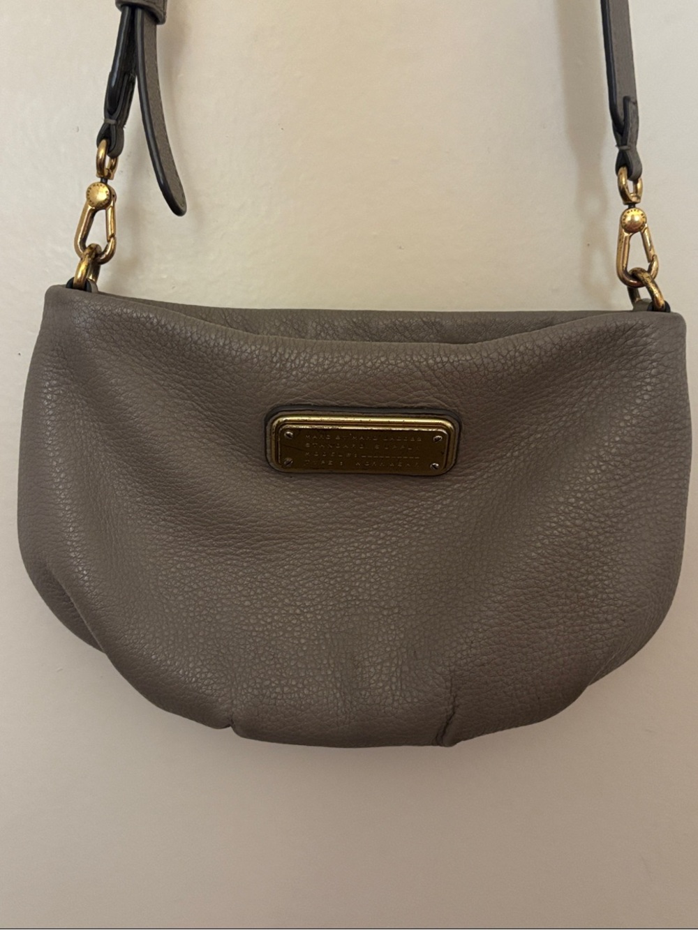 Marc by Marc Jacobs Gray Leather Purse